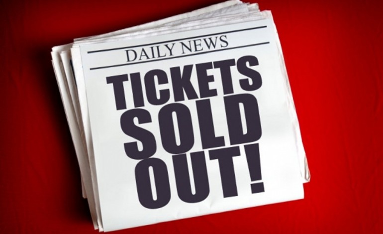 Sold Out! The International 5 tickets gone in minutes