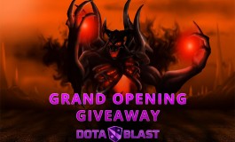 DotaBlast grand opening giveaway