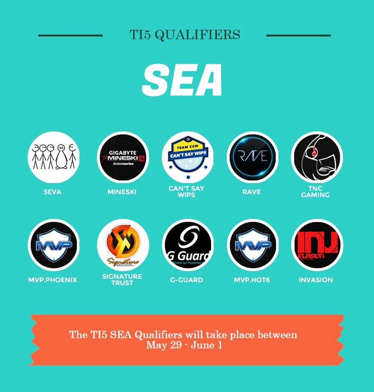 TI5 SEA Qualifiers