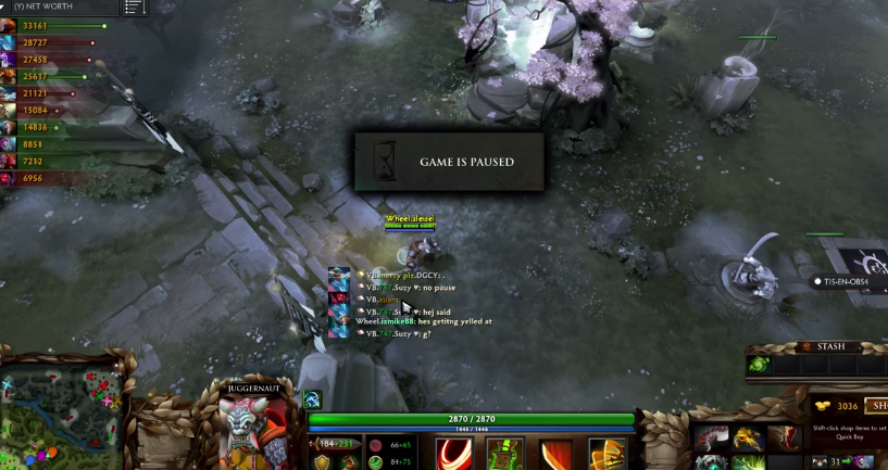 Dota 2 WWWW needed additional pause at TI5 America Qualifiers