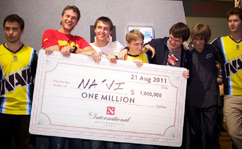 Dota 2 Na'Vi TI1 winner