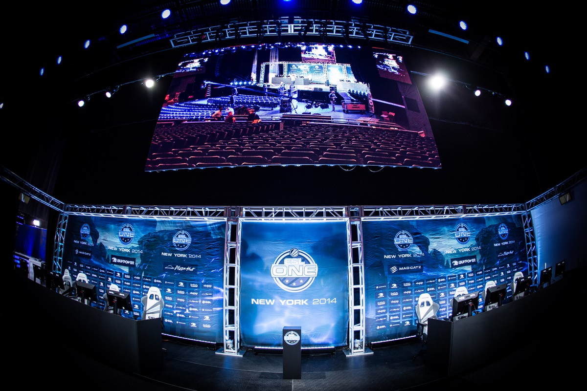Madison Square Garden during last year's ESL One New York