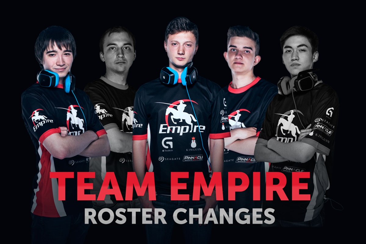 team empire roster changes