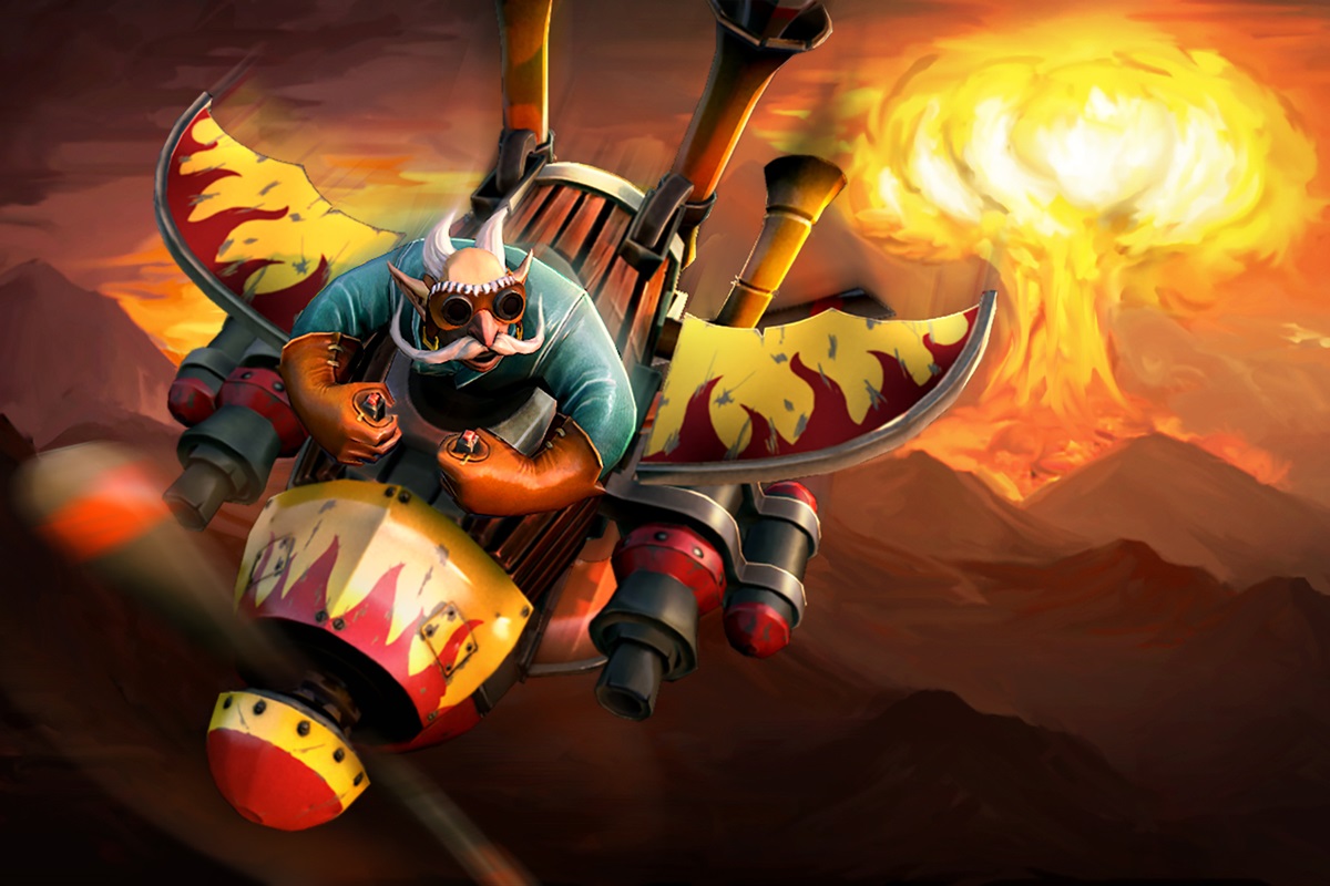 6.85 patch Gyrocopter Dota 2