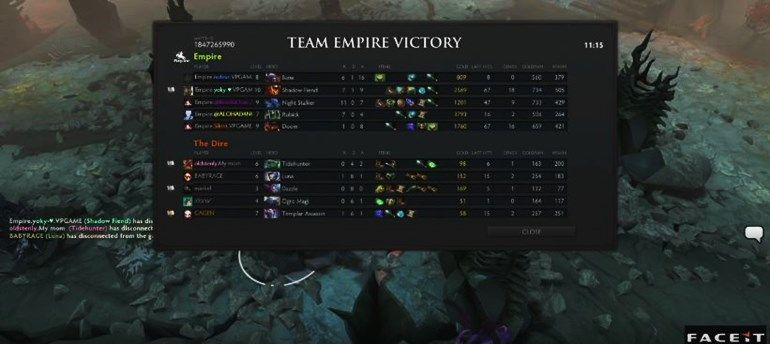 Dota Major Open Qualifiers Team Empire