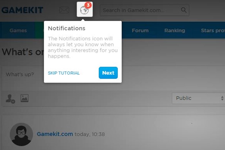 Gamekit notifications