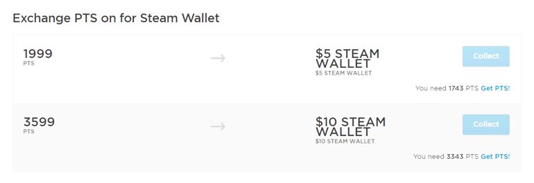 Gamekit steam wallet