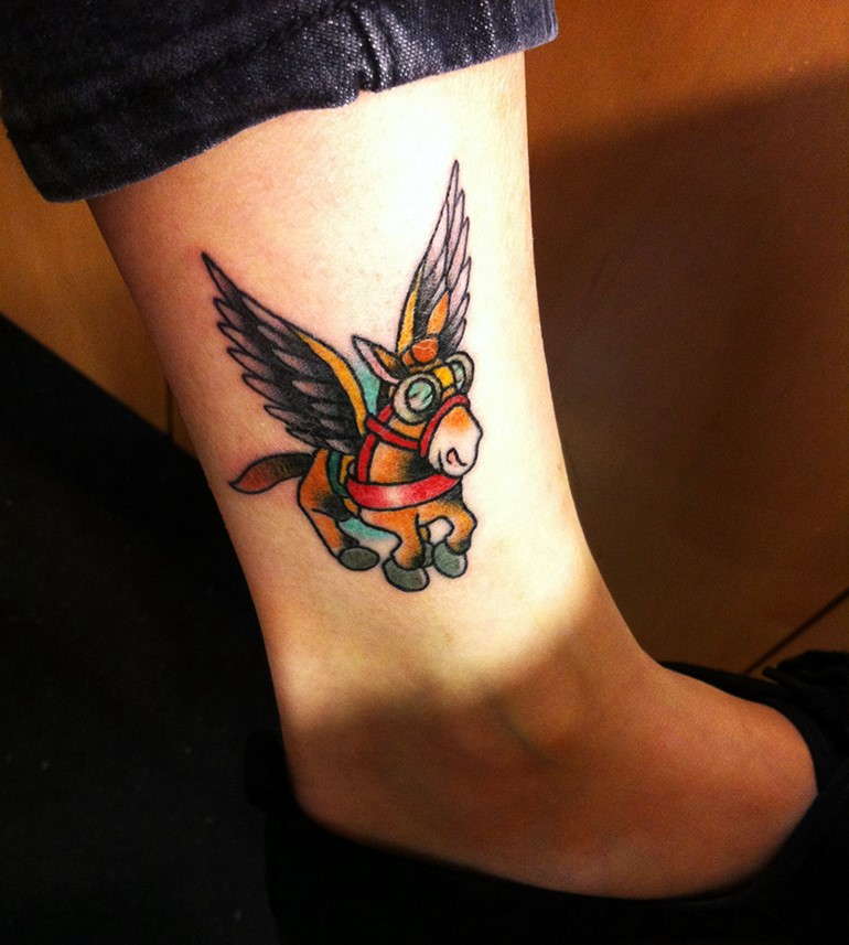 dota 2 tattoos courier