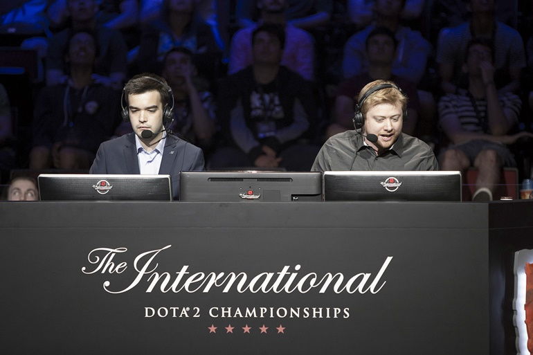 syndereN and Tobiwan casting at The International 5
