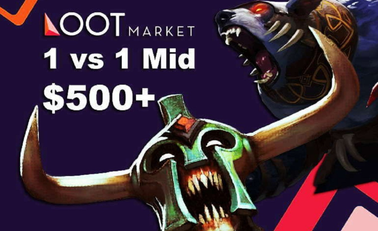 Loot Market 1v1 Mid tournament: $500+ on tap, 512 slots available