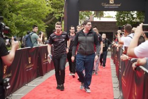 compLexity Gaming walking the red carpet at The International 5