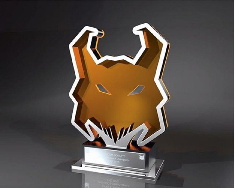 Dota 2 DotaPit LAN trophy