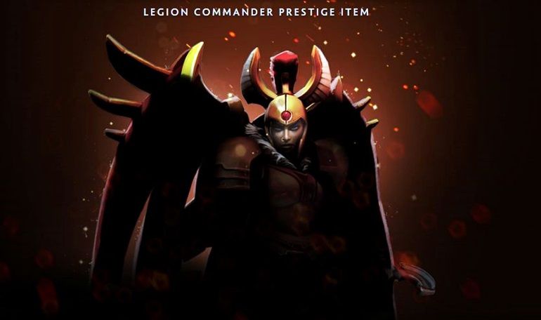 TI6 Compendium Legion Commander Prestige Item