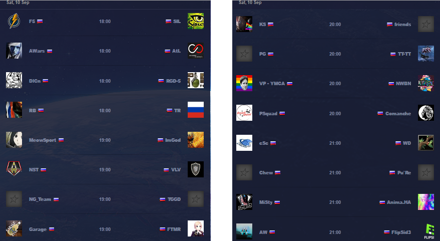 Dota 2 WESG Russian Qualifiers schedule
