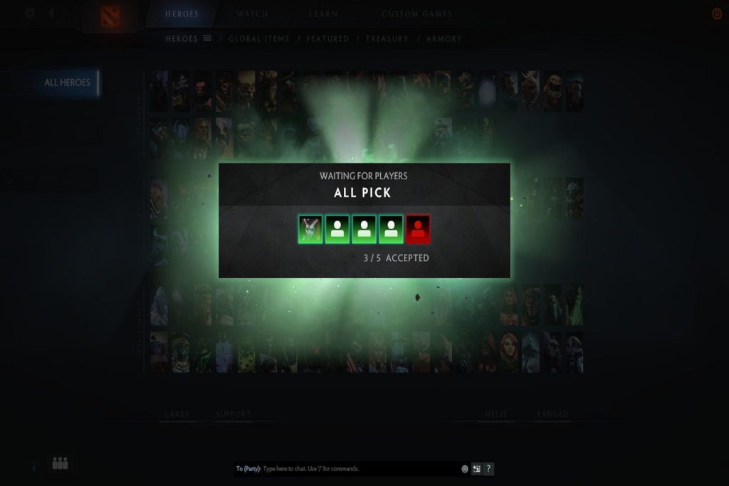 Dota 2 MatchMaking