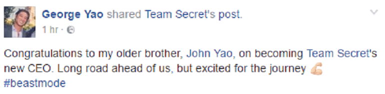 Dota 2 Team Secret